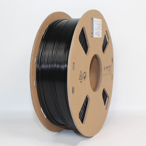 Gembird 3DP-PETG1.75-01-BK 3D print materiale Polyethylenterephthalatglycol (PETG) Sort 1,45 kg