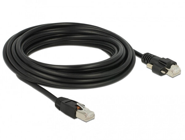DeLOCK 85670 netværkskabel Sort 5 m Cat6 S/FTP (S-STP)