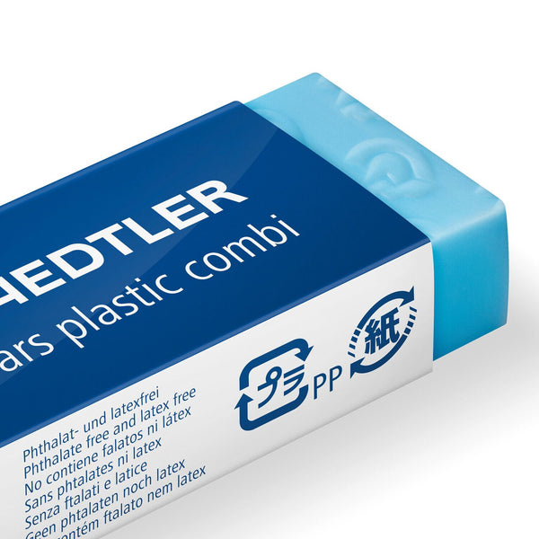 Staedtler Mars plastic combi viskelæder Hvid 1 stk