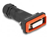 DeLOCK 87809 kabelsamler D-Sub HD 26 Sort, Orange