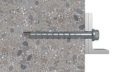 Fischer 536870 skrue/bolt 85 mm 20 stk