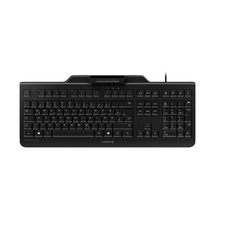 CHERRY JK-A0400EU-2 tastatur Kontor USB QWERTY US engelsk Sort