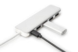 Digitus DA-70242-1 interface hub USB 3.2 Gen 1 (3.1 Gen 1) Type-C 5000 Mbit/s Sølv