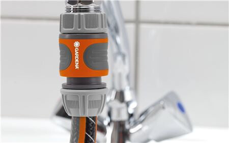 Gardena 18285-20 vandslange beslag Slangestik Grå, Orange 1 stk