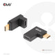 CLUB3D CAC-1528 kabel kønsskifter USB C Sort