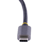StarTech.com 122-USBC-HDMI-4K-VGA USB grafisk adapter 3840 x 2160 pixel Grå