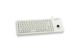 CHERRY XS Trackball tastatur Universel USB QWERTZ Tysk Grå