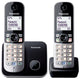 Panasonic KX-TG6812GB telefon DECT telefon Nummervisning Sort