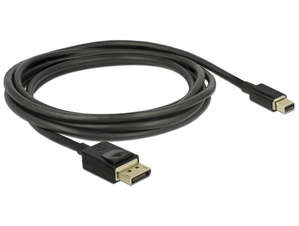 DeLOCK 84928 DisplayPort kabel 2 m Mini DisplayPort Sort