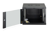 Digitus DN-19 09U-6/6-EC-SW stativ 9U Vægmonteret stativ Sort