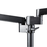 StarTech.com ARMDUALPIVOT skærmbeslag og -stativer 81,3 cm (32") Skrivebord Sort