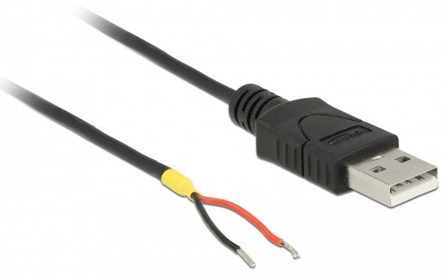 DeLOCK 85664 USB-kabel USB 2.0 1,5 m USB A 0,48 Gbit/sek. Sort