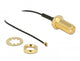 DeLOCK 90478 koaxial kabel 0,35 m RP-SMA MHF Sort