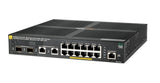 HPE Aruba Networking 2930F 12G PoE+ 2G/2SFP+ Switch Administreret L3 Gigabit Ethernet (10/100/1000) Strøm over Ethernet (PoE) 1U Sort