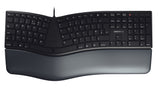 CHERRY KC 4500 ERGO tastatur Universel USB QWERTY UK engelsk Sort