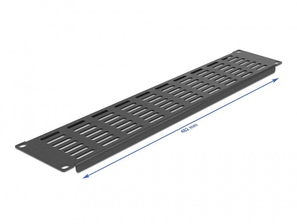 DeLOCK 66680 tilbehør til rack Blank udluftningspanel