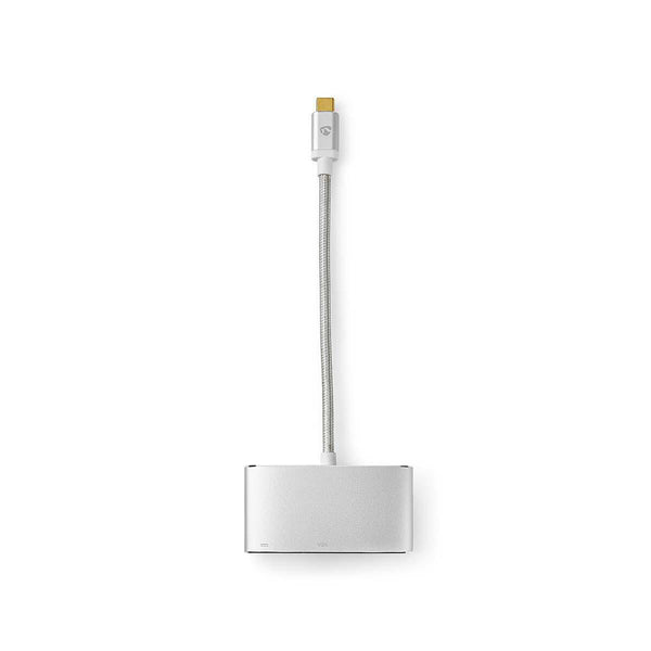 Nedis CCTB64760AL02 dockingstation Aluminium