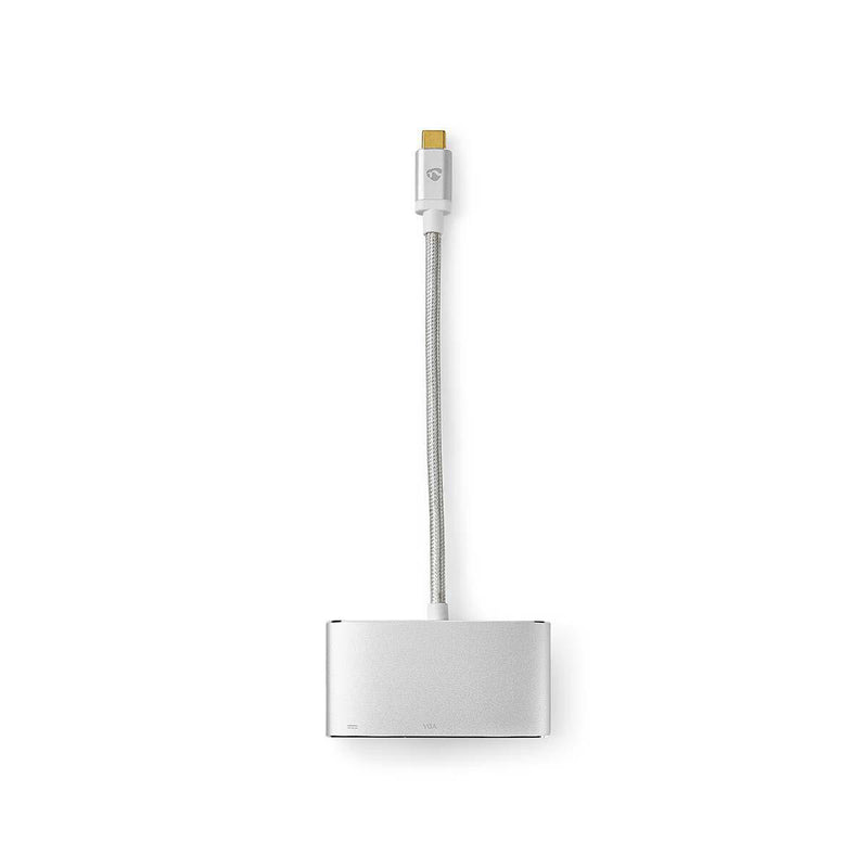 Nedis CCTB64760AL02 dockingstation Aluminium