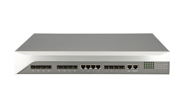 Extralink PREDATOR V2 EPON OLT 1U 19'' 8X GIGABIT PON PORTS/4x 10G SFP+ UPLINK PORTS/4X 1G PORTS