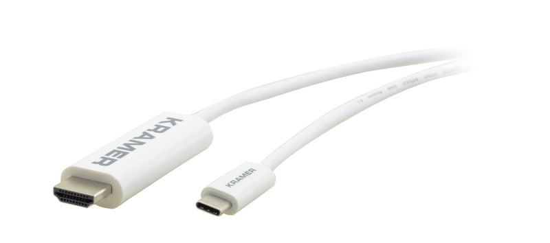 Kramer Electronics C-USBC/HM-6 1,8 m USB Type-C HDMI Type A (Standard) Hvid