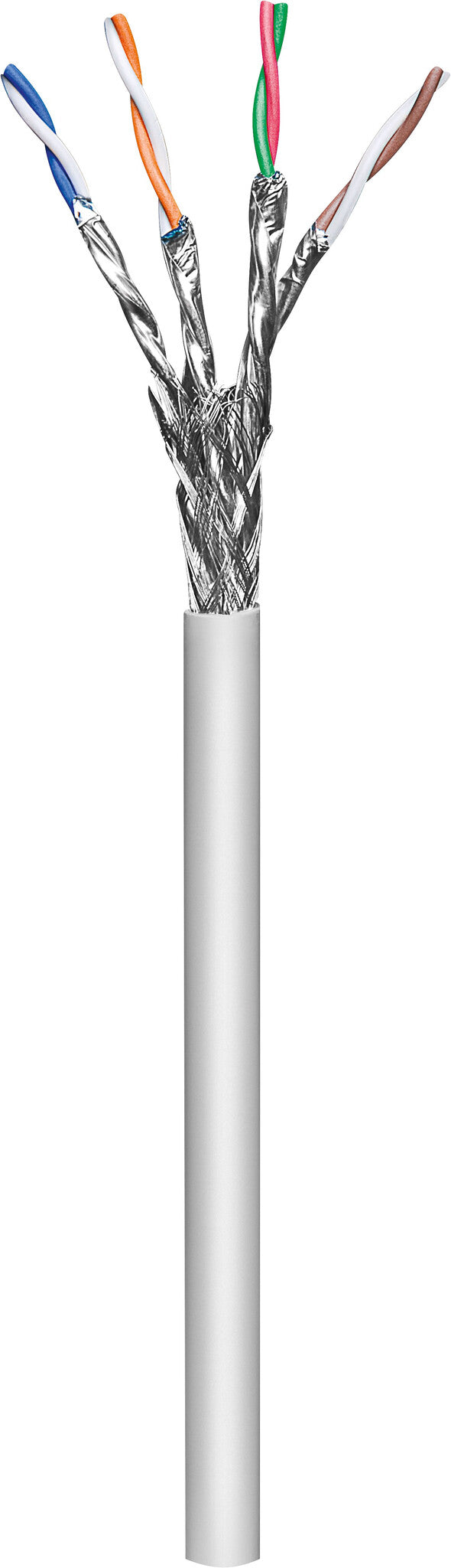 Goobay 96094 netværkskabel Grå 100 m Cat6a S/FTP (S-STP)