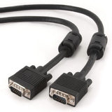 Gembird CC-PPVGA-10M-B VGA kabel VGA (D-Sub) Sort