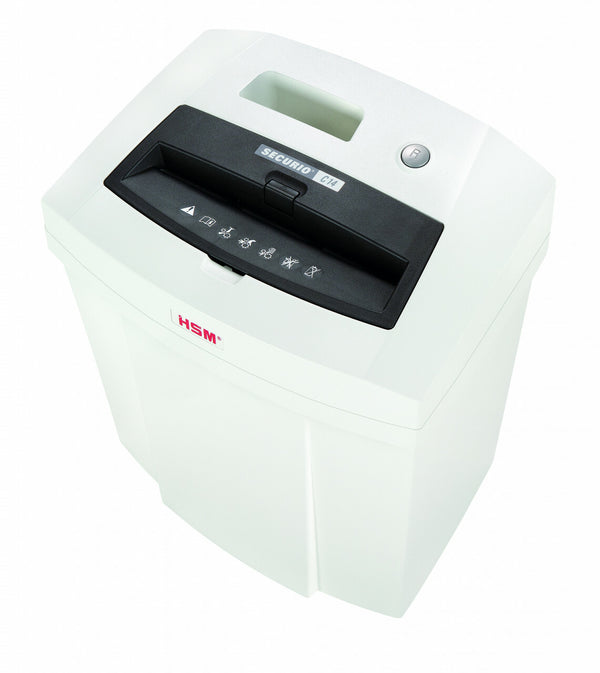 HSM Securio C14 - 3.9 mm papirmakulator Stribe makulering 60 dB 22,5 cm Sort, Hvid