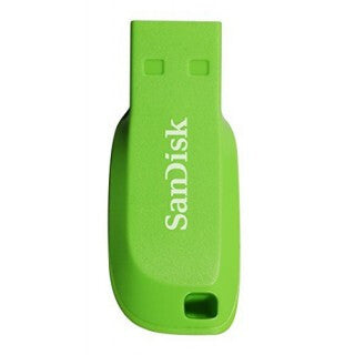 SanDisk Cruzer Blade 16GB USB-nøgle USB Type-A 2.0 Grøn