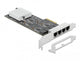 DeLOCK 89192 netværkskort Intern Ethernet 1000 Mbit/s