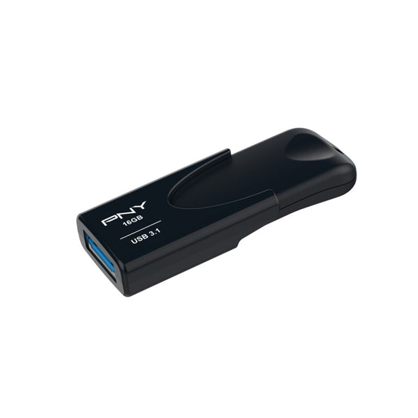 PNY Attache 4 USB-nøgle 16 GB USB Type-A 3.2 Gen 1 (3.1 Gen 1) Sort