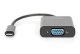 Digitus DA-70853 USB grafisk adapter 1920 x 1080 pixel Sort