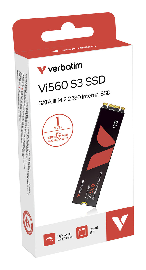 Verbatim Vi560 S3 1 TB M.2 Serial ATA III 3D NAND