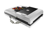 Plustek SmartOffice PL4080 ADF Flatbed & ADF scanner 600 x 600 dpi A4 Sort, Grå