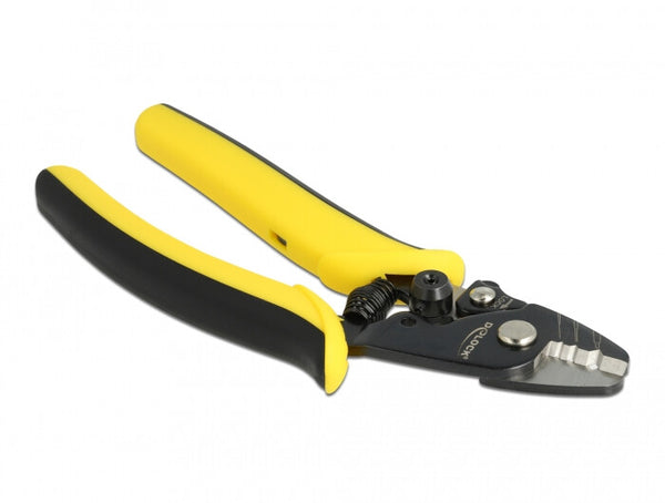 DeLOCK 90552 kabelklipper Stripping værktøj Sort, Gul