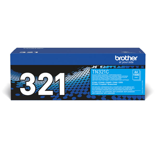 Brother TN-321C tonerpatron 1 stk Original Blå