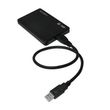 2Direct UA0256 drevkabinet HDD/SSD kabinet Sort 2.5"