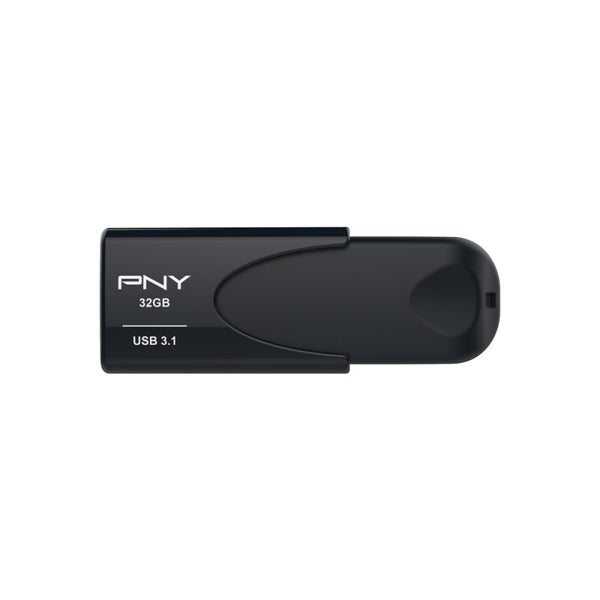 PNY Attache 4 USB-nøgle 32 GB USB Type-A 3.2 Gen 1 (3.1 Gen 1) Sort