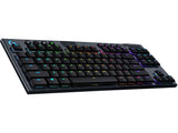 Logitech G 920-009534 tastatur Spil RF trådløs + Bluetooth QWERTY Nordisk Kulfiber