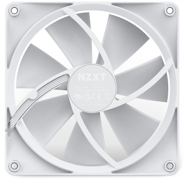 NZXT F140 RGB Computerkabinet Ventilator 14 cm Hvid 1 stk