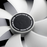 Fractal Design Prisma AL-14 3P Computerkabinet Ventilator 14 cm Sort, Hvid