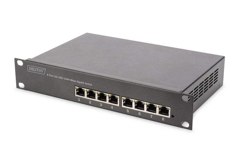 Digitus DN-95331 netværksswitch Administreret L2+ Gigabit Ethernet (10/100/1000) Strøm over Ethernet (PoE) Sort