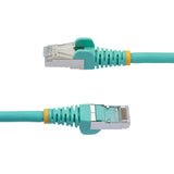 StarTech.com NLAQ-10M-CAT6A-PATCH netværkskabel Turkisfarve S/FTP (S-STP)