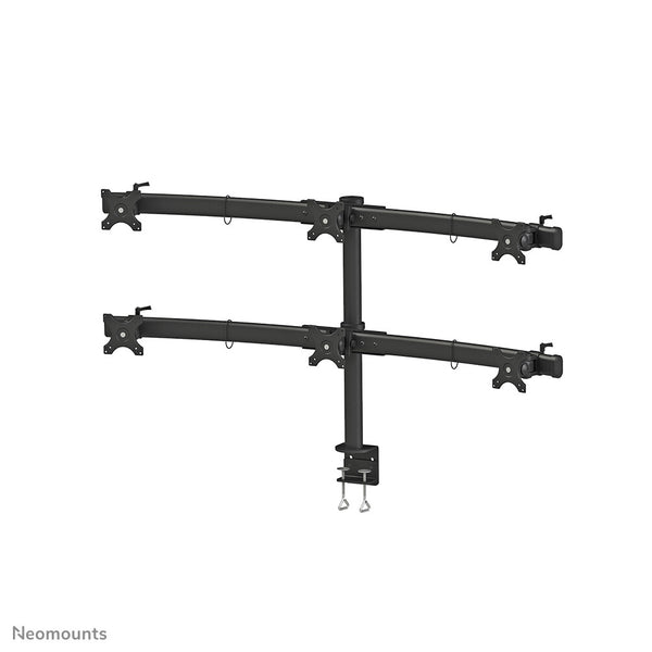 Neomounts FPMA-D700D6 skærmbeslag og -stativer 68,6 cm (27") Skrivebord Sort