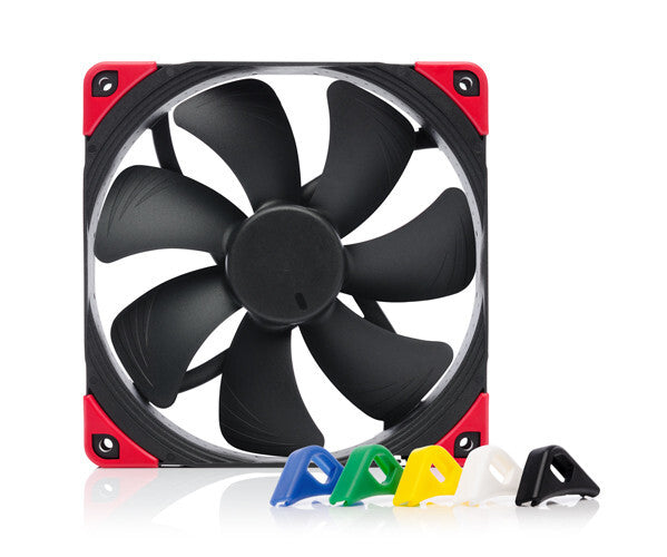 Noctua NF-A14 PWM CHROMAX.BLACK.SWAP Computerkølesystem Computerkabinet Ventilator 14 cm Sort 1 stk