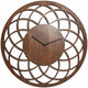 NeXtime 3115BR Væg- og bordur Kvartsur Cirkel Brun