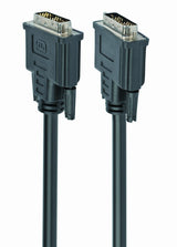 Gembird DVI-D/DVI-D 1.8m DVI kabel 1,8 m Sort
