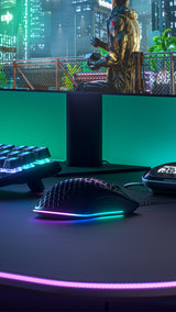 Steelseries Aerox 3 mus Spil Højre hånd USB Type-C Optisk 8500 dpi