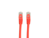 Prokord S/FTP-0075 netværkskabel Rød 0,3 m Cat6a S/FTP (S-STP)