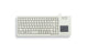 CHERRY XS Touchpad tastatur Universel USB QWERTZ Tysk Grå