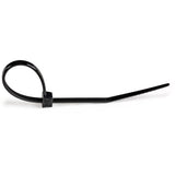 StarTech.com CBMZT6BK kabelsamler Udløselig kabelbinder Nylon, Plast Sort 1000 stk